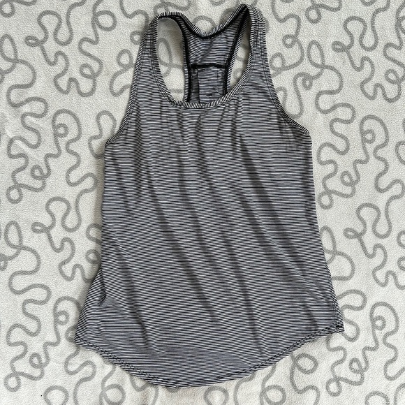 lululemon athletica Tops - Lululemon Striped Scoop Neck Tank